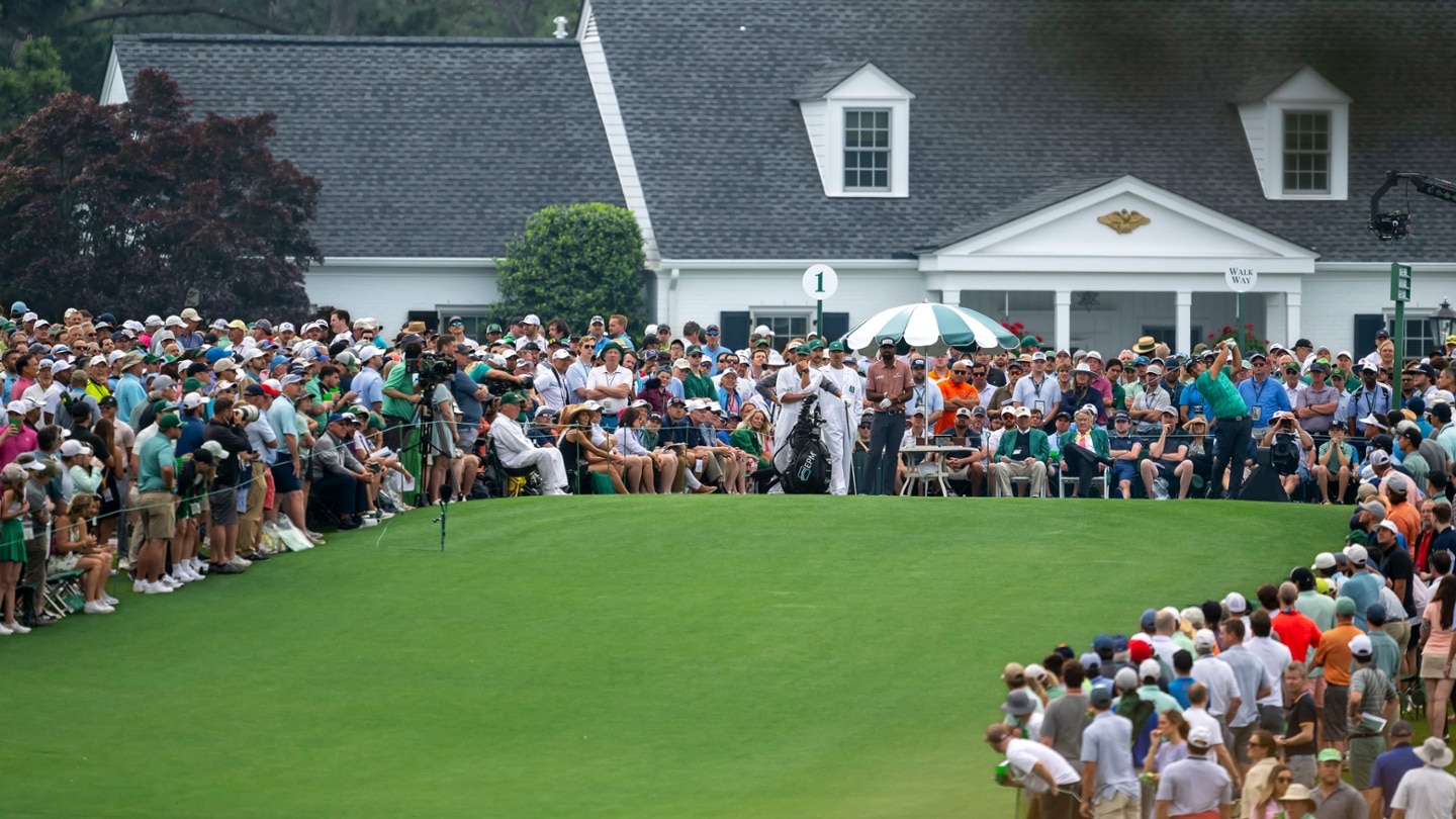 Masters Champion Patrick Reed Of The United States Plays A Stroke From Masters champion patrick reed of the united states plays a stroke from