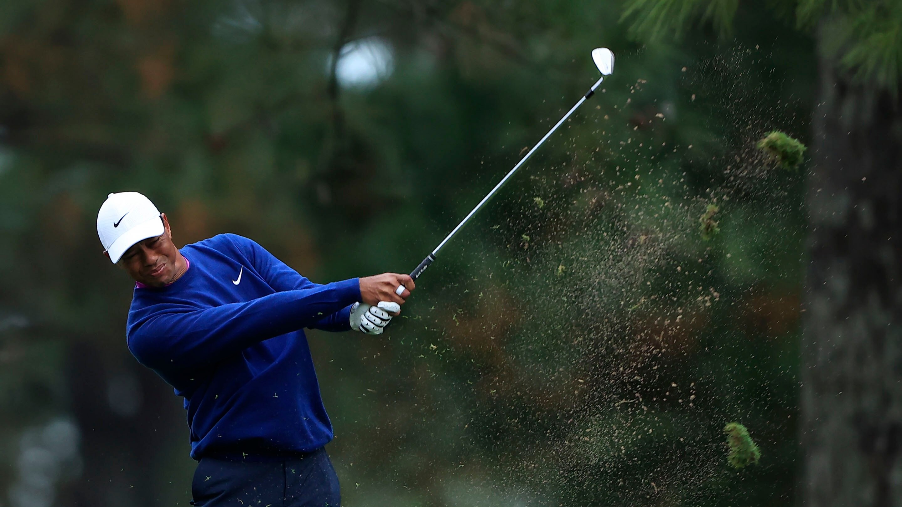 Tiger Woods Iron Swing Sequence - x895920