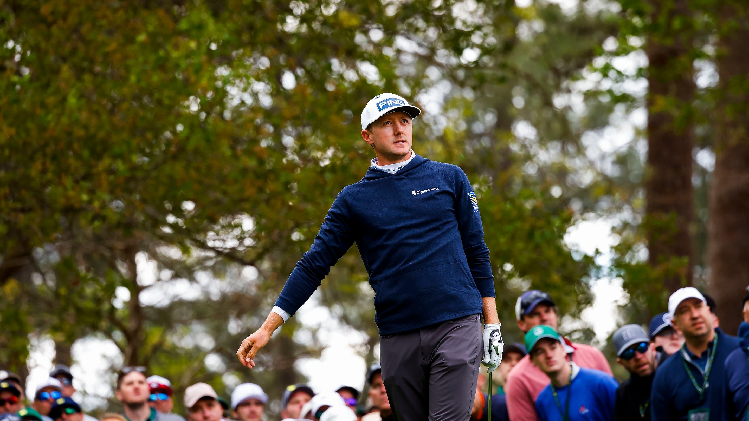Mackenzie hughes of canada on the no 4 hole during the third round of