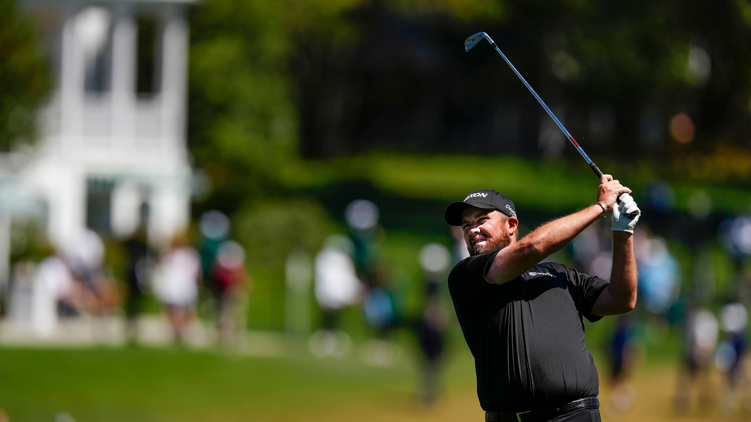 Shane Lowry Of Ireland Plays His Second Stroke On No 1 During The 