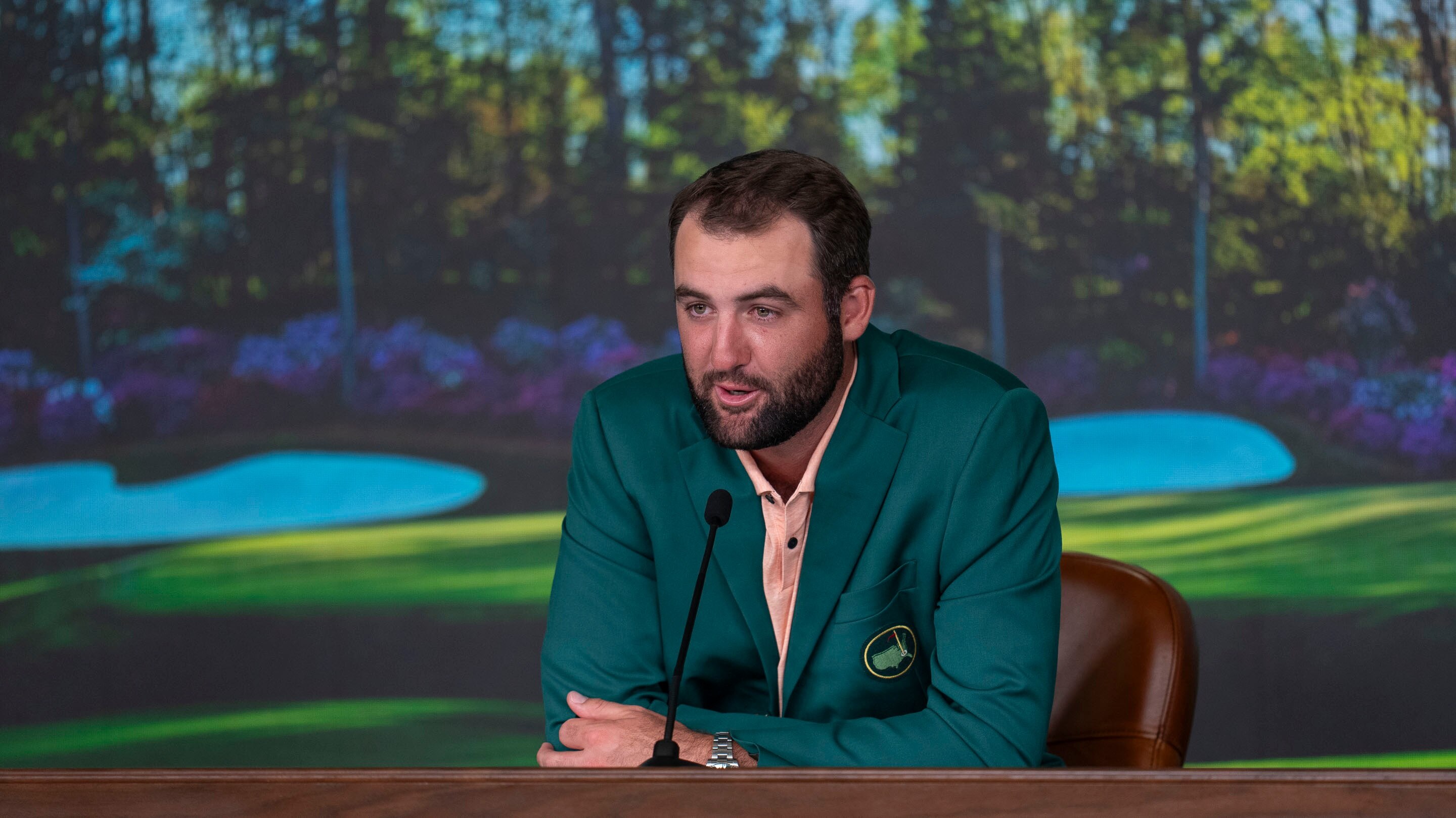 2024 Masters Champion Scottie Scheffler