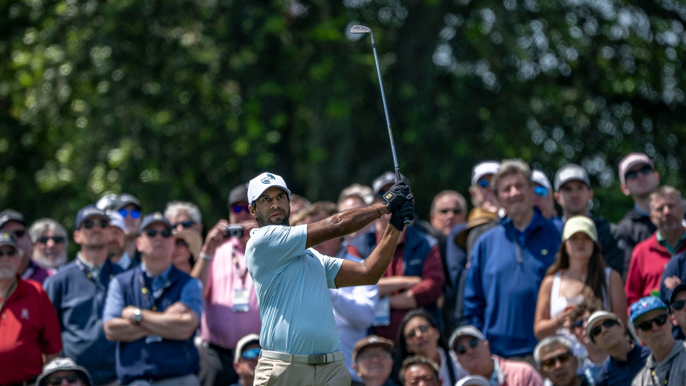 Aaron Rai Tee Aaron Rai of England plays his stroke from the No. 1 tee during the Par ...